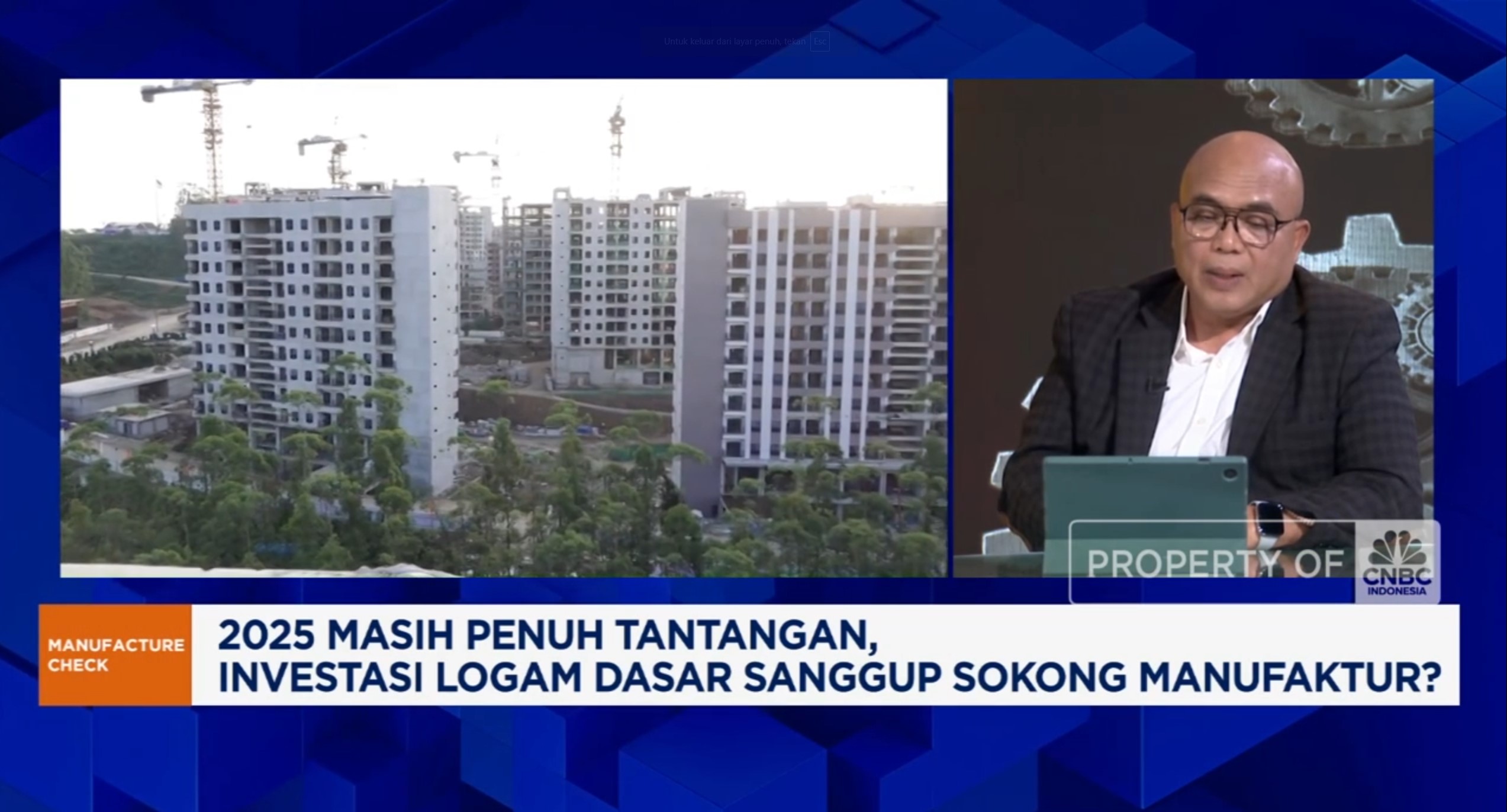 2025 Penuh Tantangan, Investasi Logam Dasar Bisa Sokong Manufaktur?