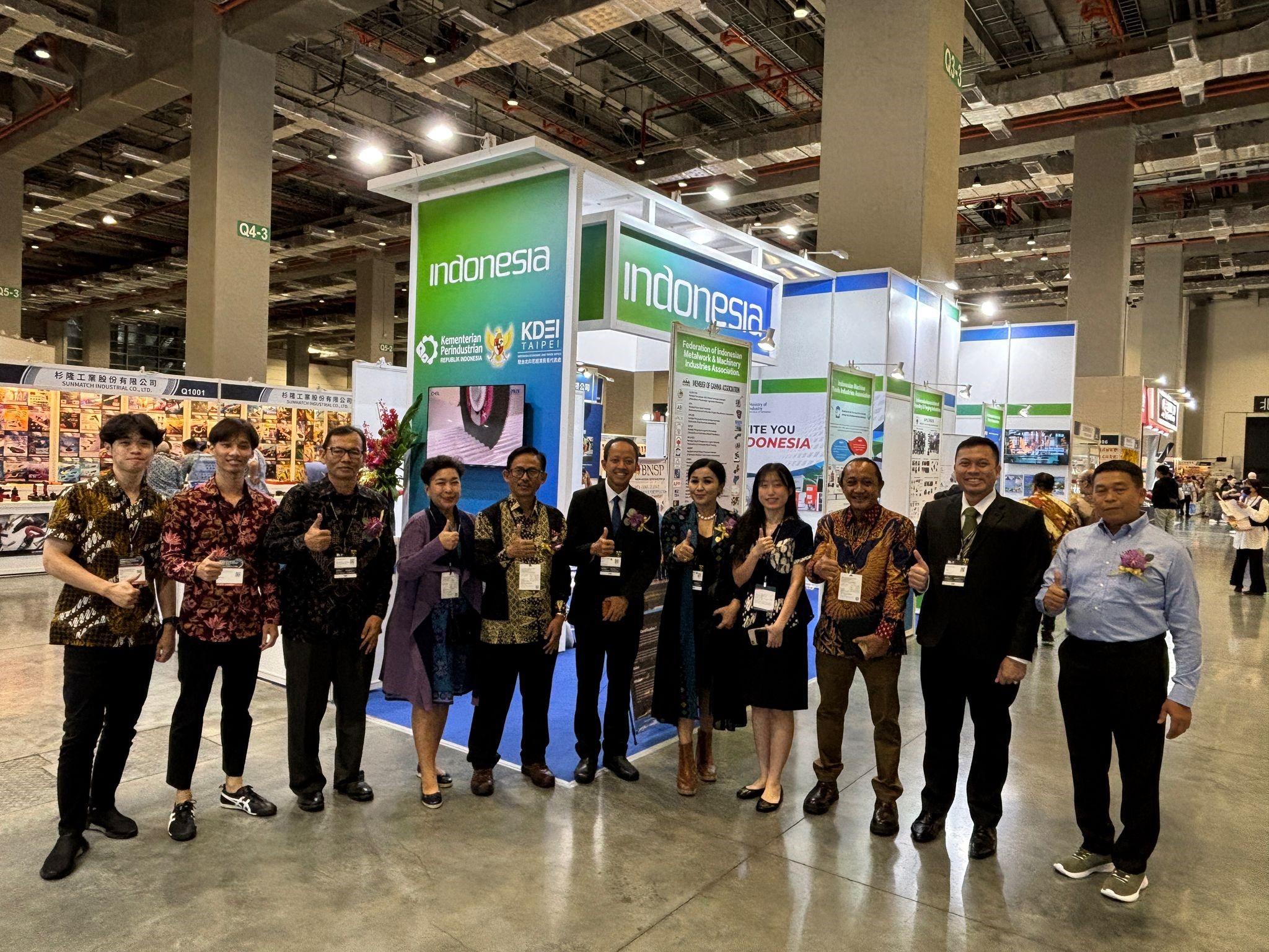 KDEI Taipei Hadiri Pembukaan THS dan IMT 2024, Paviliun Indonesia Raih Apresiasi
